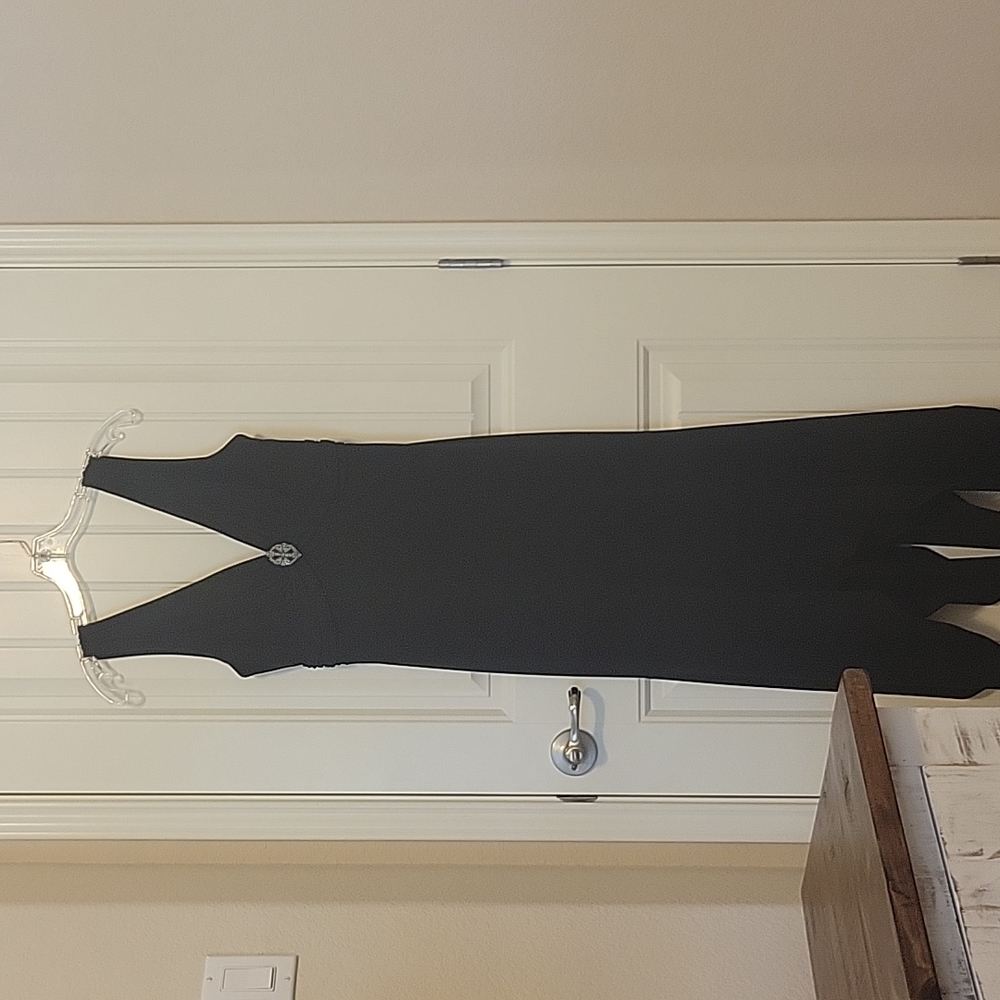 Black cocktail dress